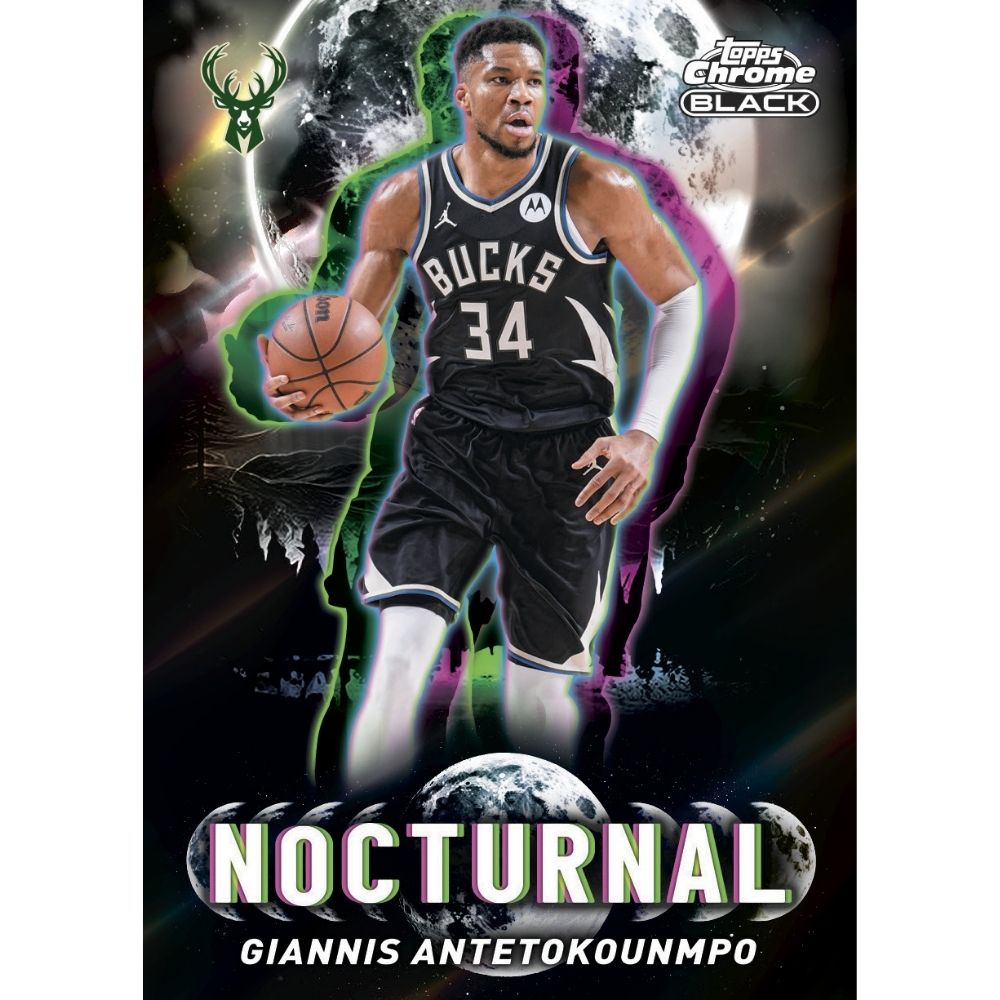 2025/26 Topps Chrome Black Basketball Hobby Box